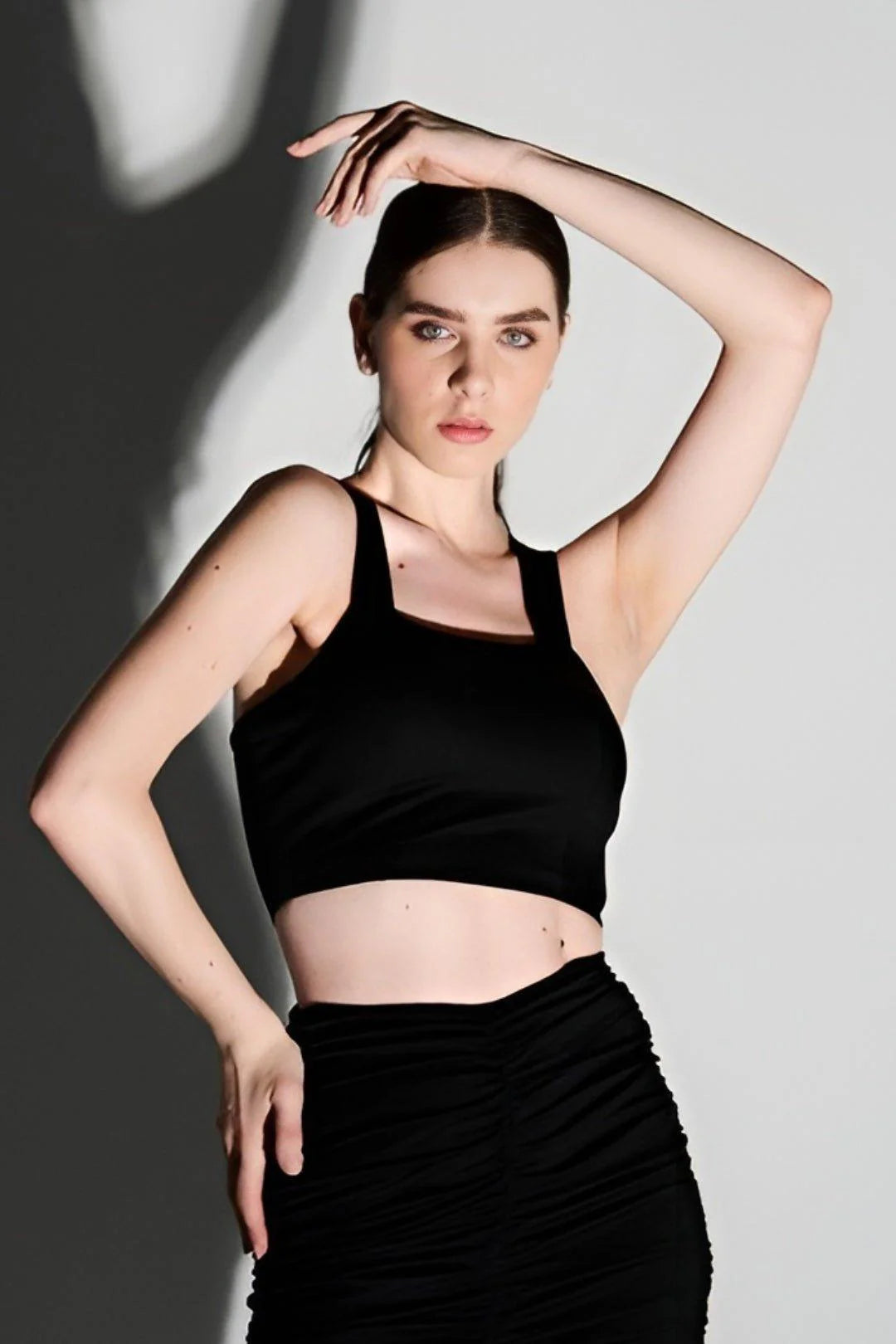 Black Crop Top