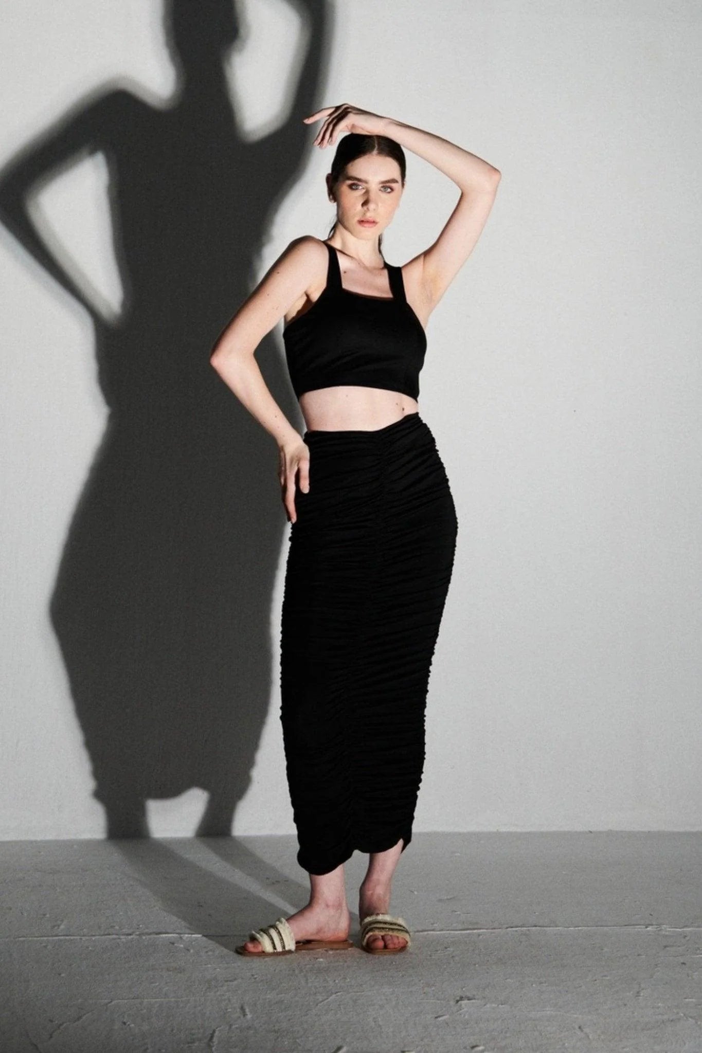 Black Crop Top