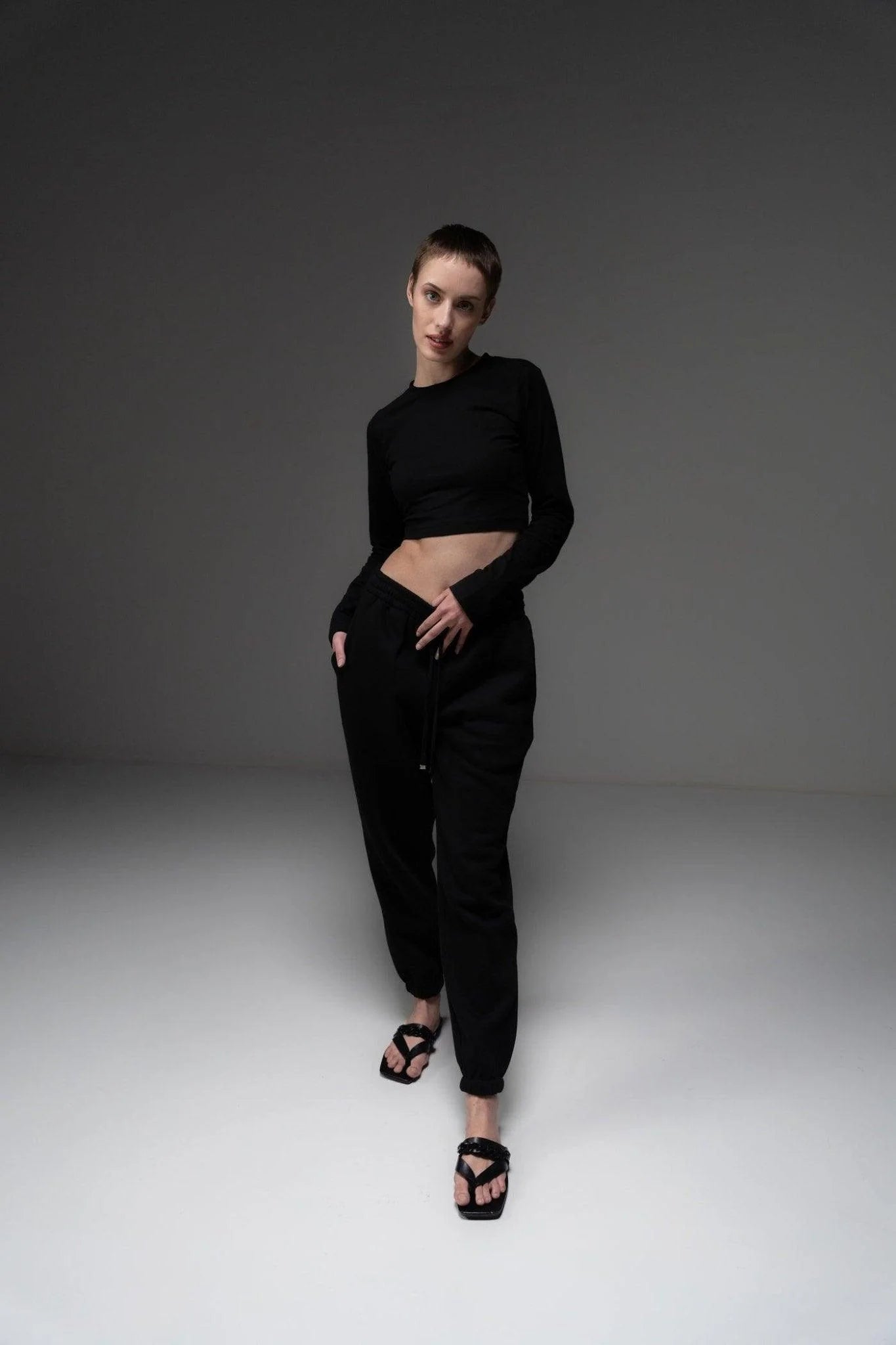 BLACK CO-ORD SET