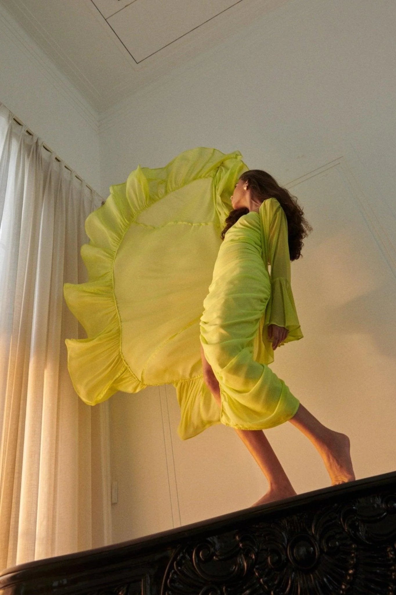 Neon Green Shrug