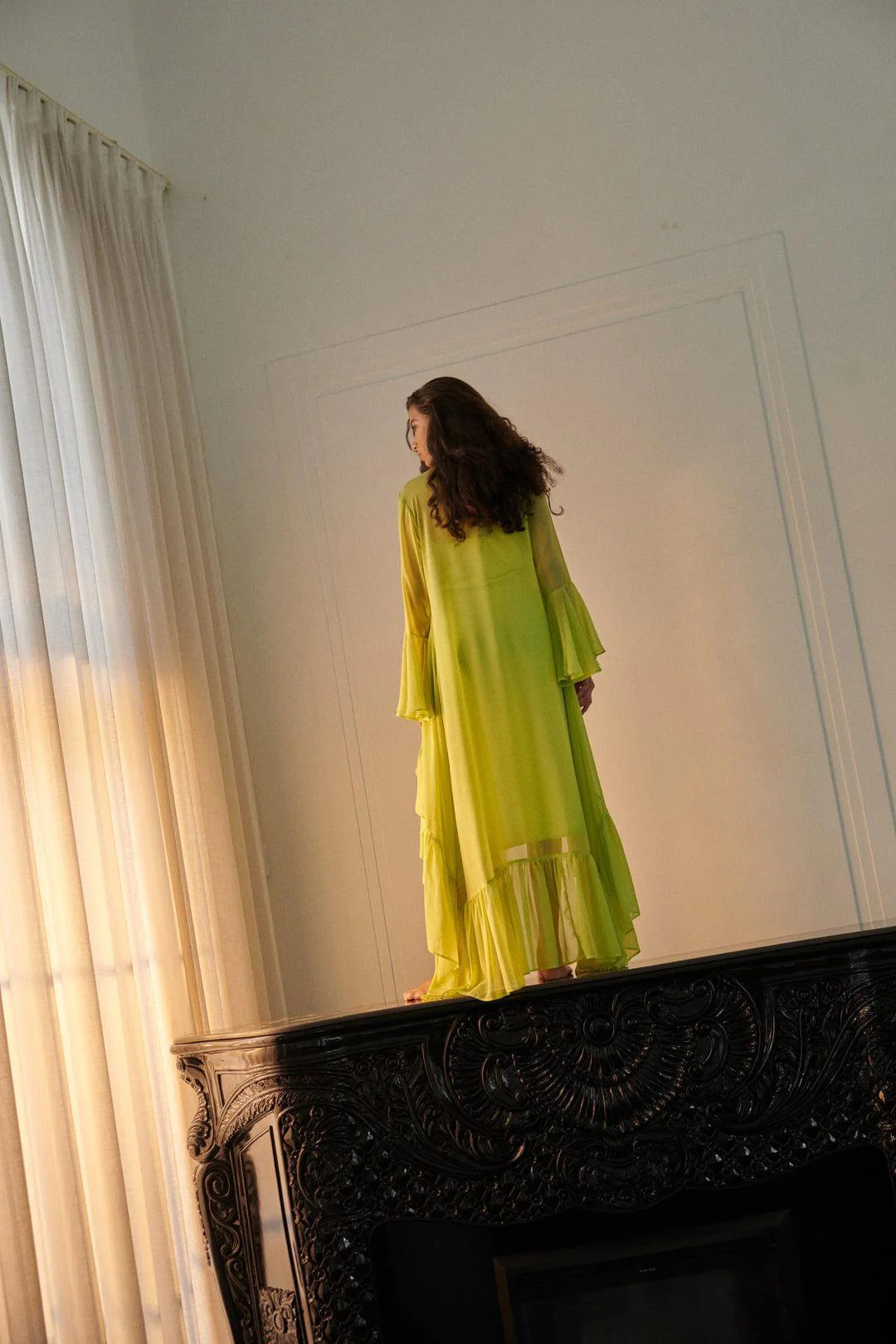 Neon Green Shrug